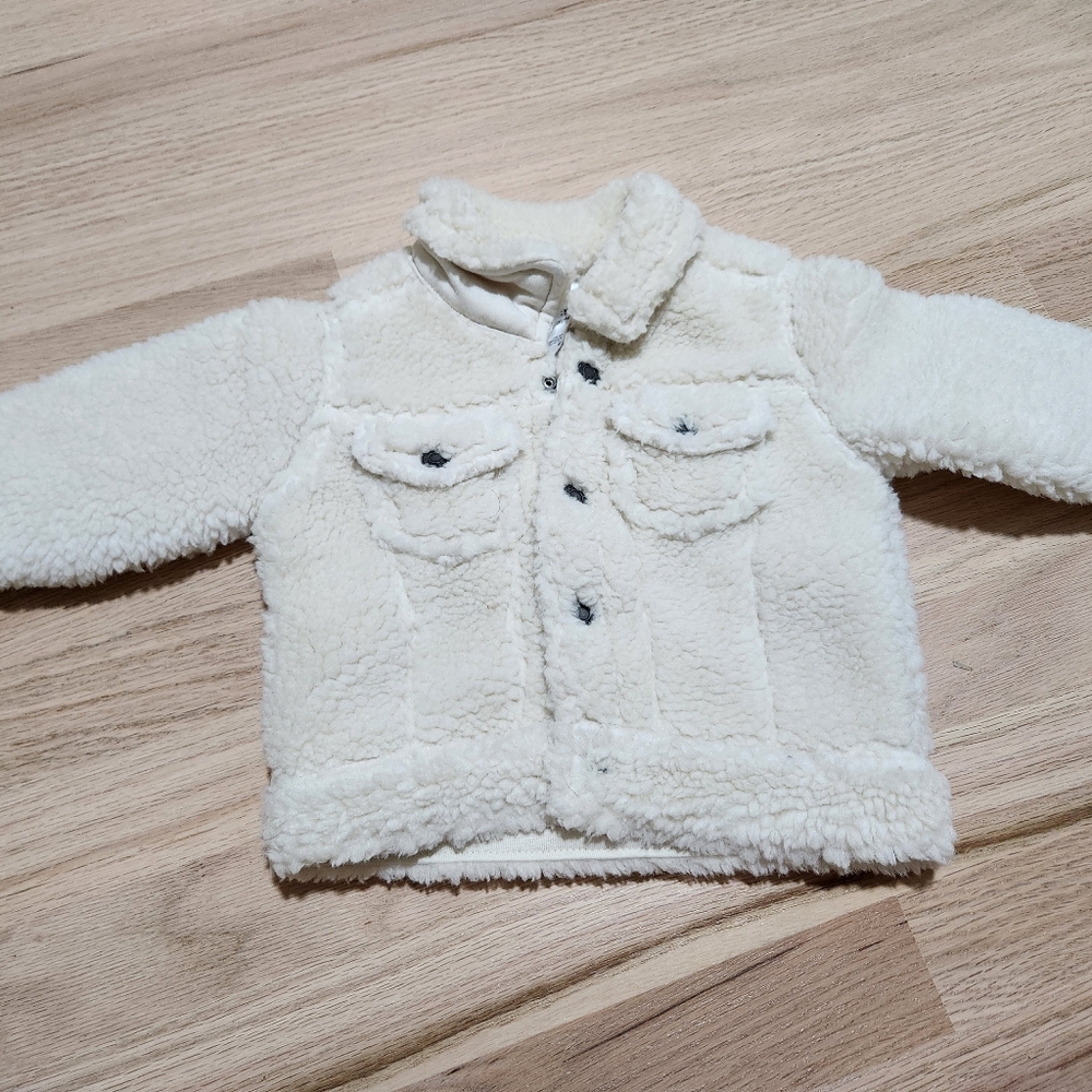 Carter's Cream Sherpa Jacket